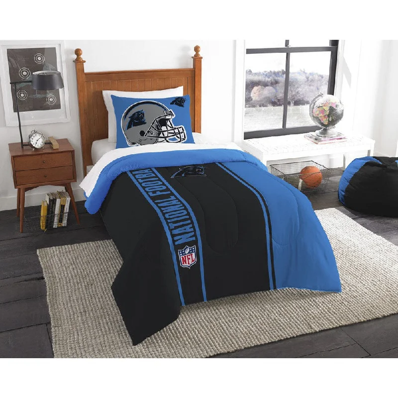 The Northwest Company Official NFL Carolina Panthers Twin Applique 2-piece Comforter Set