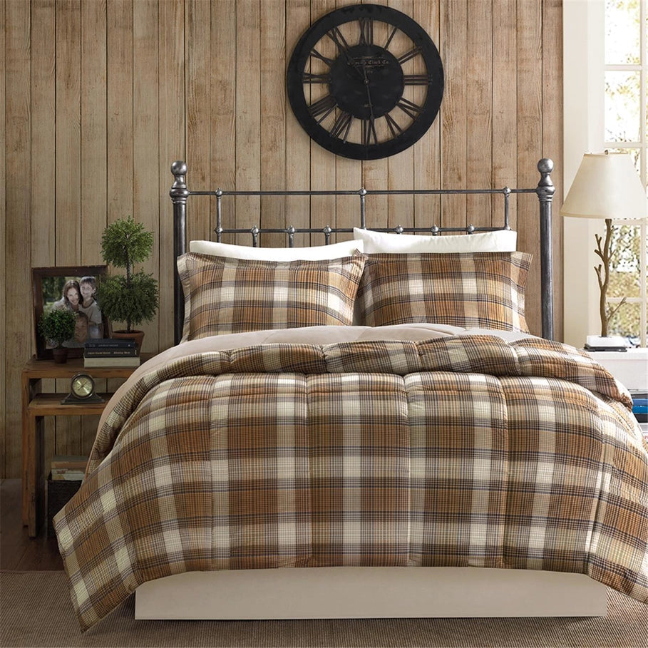 Timber Back Plaid Comforter Set