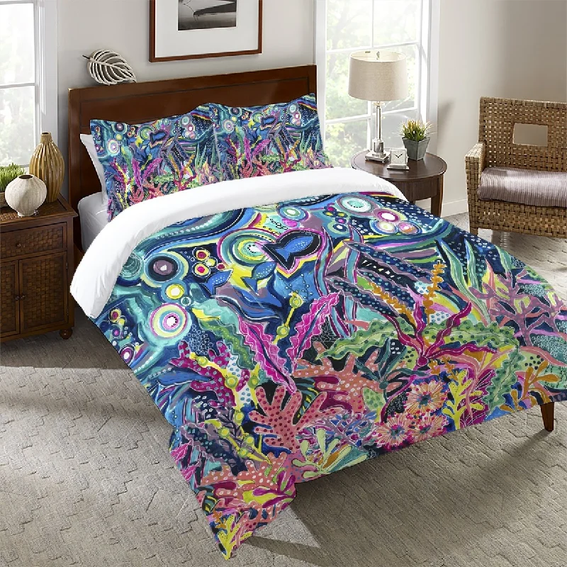 Underwater City Life Twin Comforter