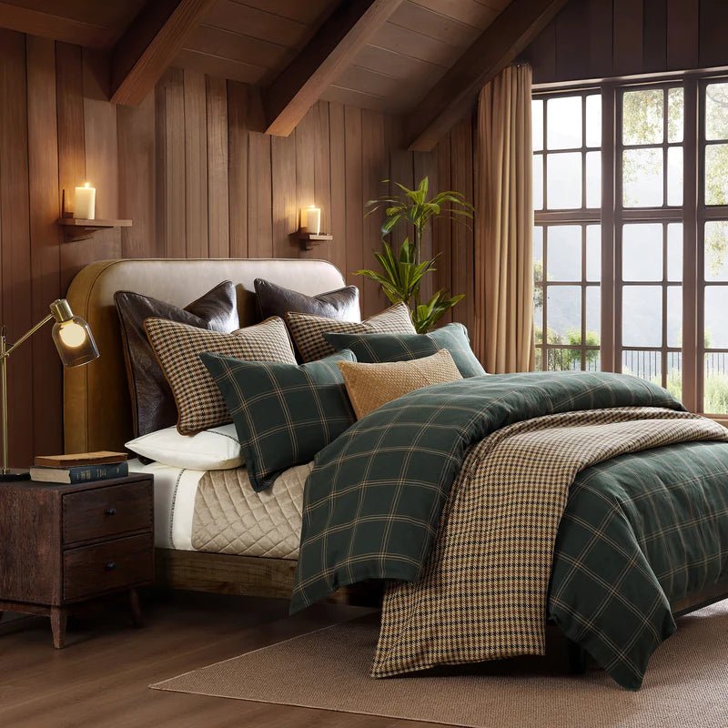 Windowpane Comforter/Duvet - 3 Colors