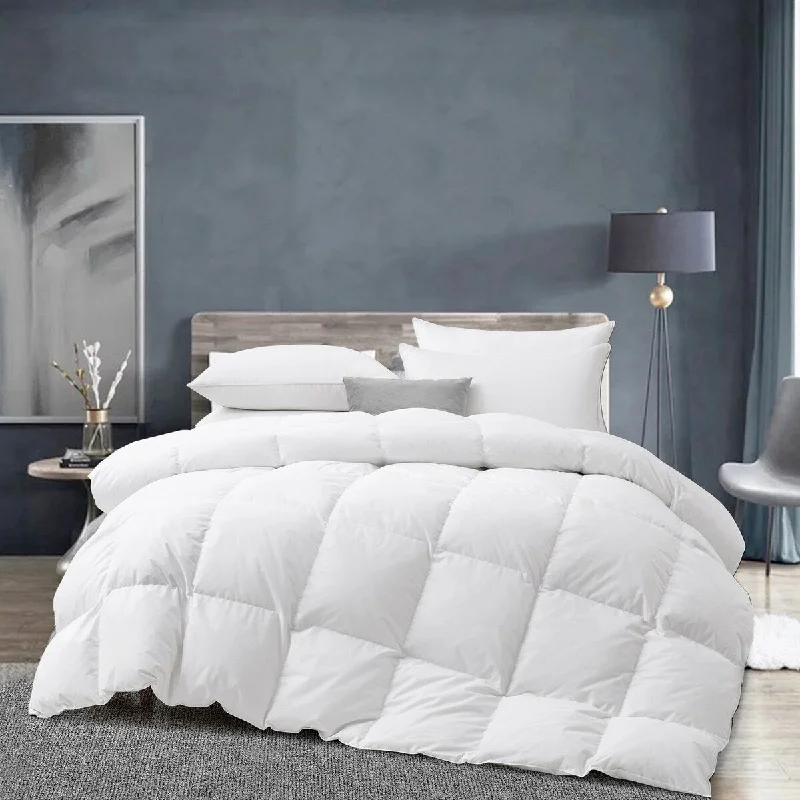 Year-Round Cotton Down and Feather Comforter