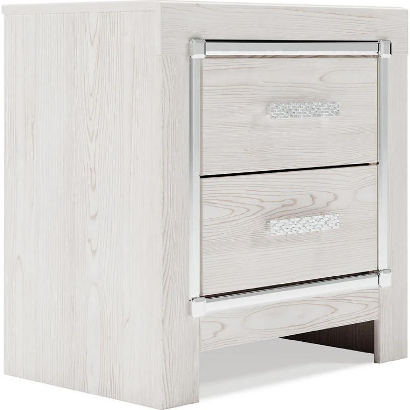 Altyra Nightstand - White