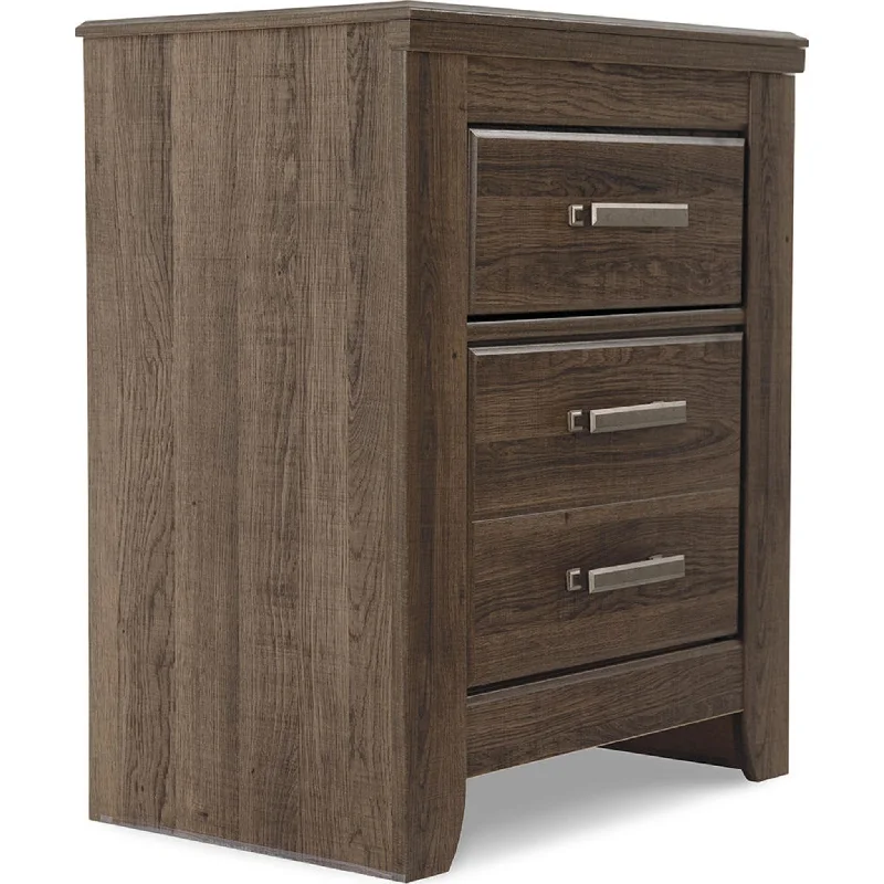 Juararo Nightstand - Dark Brown