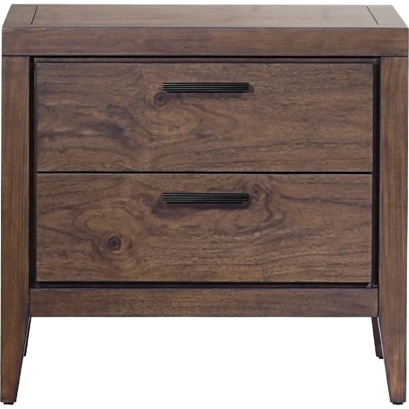 Boracay Nightstand - Wild Oats Brown