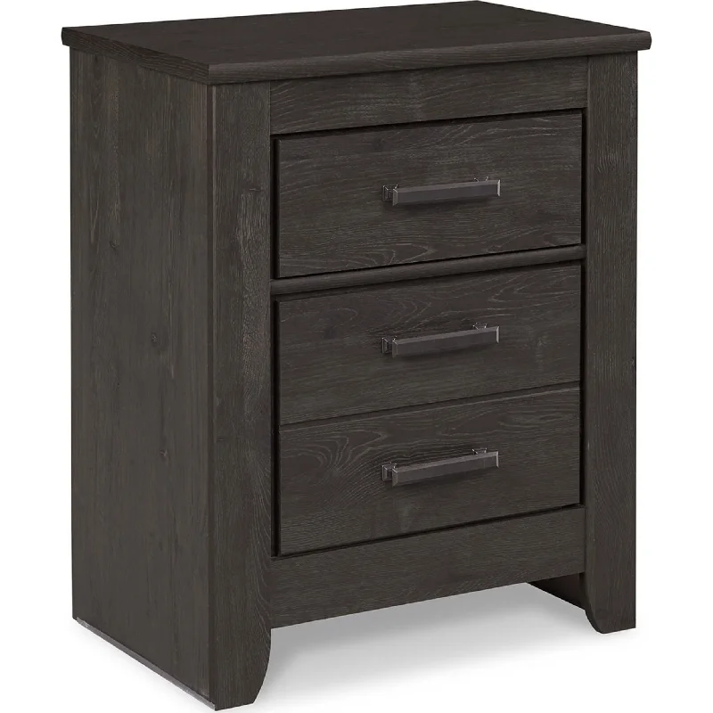 Brinxton Nightstand - Charcoal