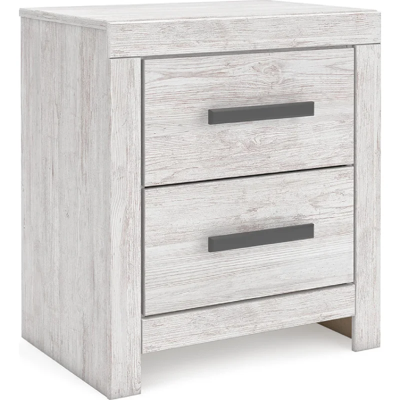 Cayboni Nightstand - Whitewash