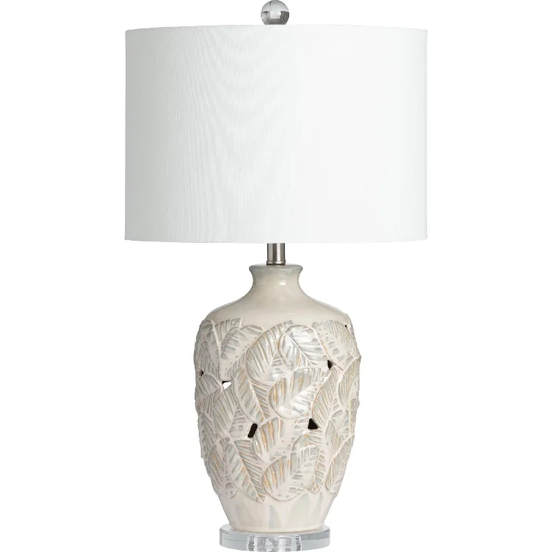 Coastal Leaf Table Lamp 29.00"