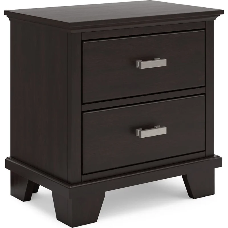 Covetown Nightstand - Dark Brown