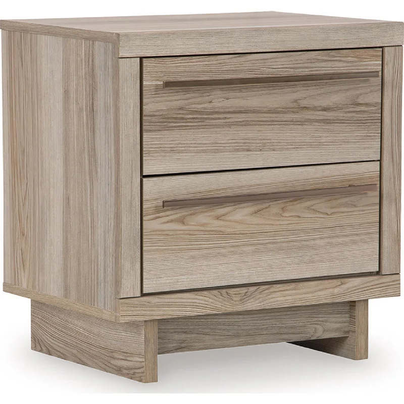 Hasbrick Nightstand - Tan