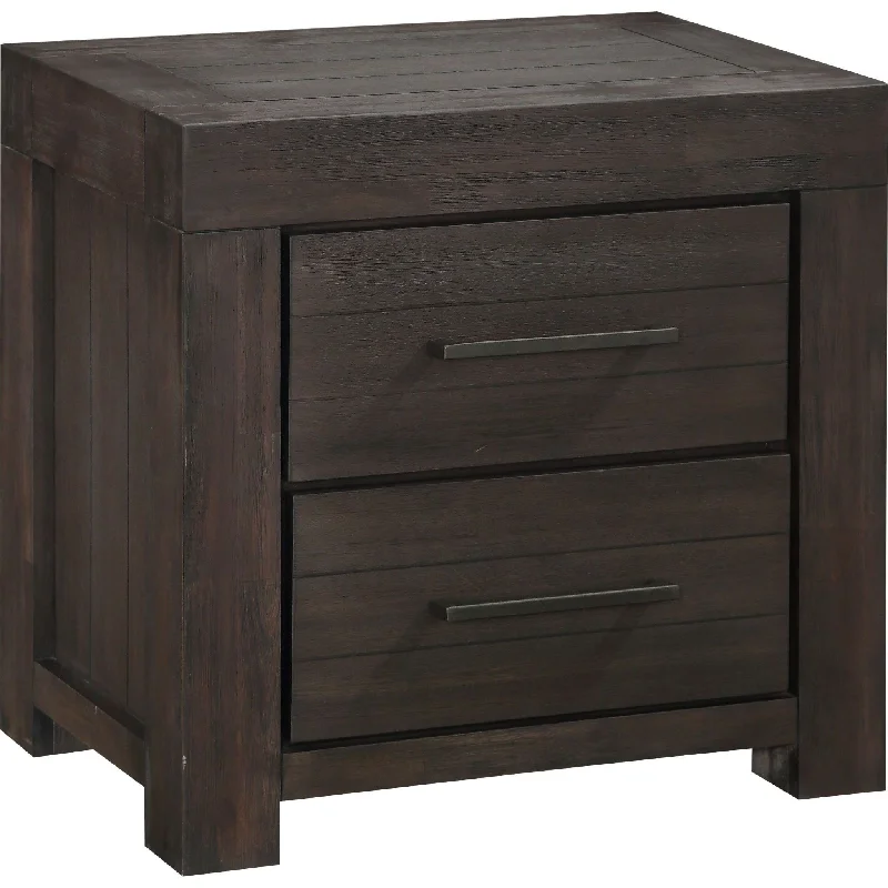 Heath Nightstand - Basalt Grey