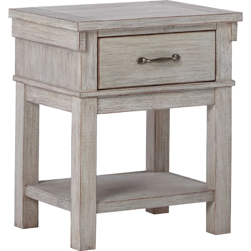 Hollentown Nightstand - Whitewash