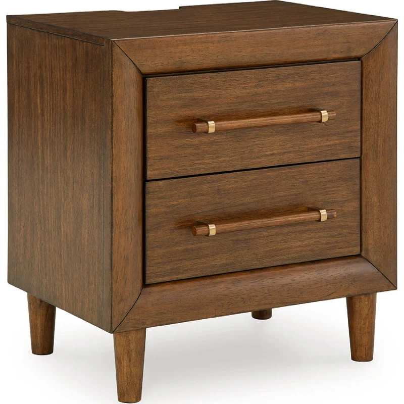 Lyncott Nightstand - Brown