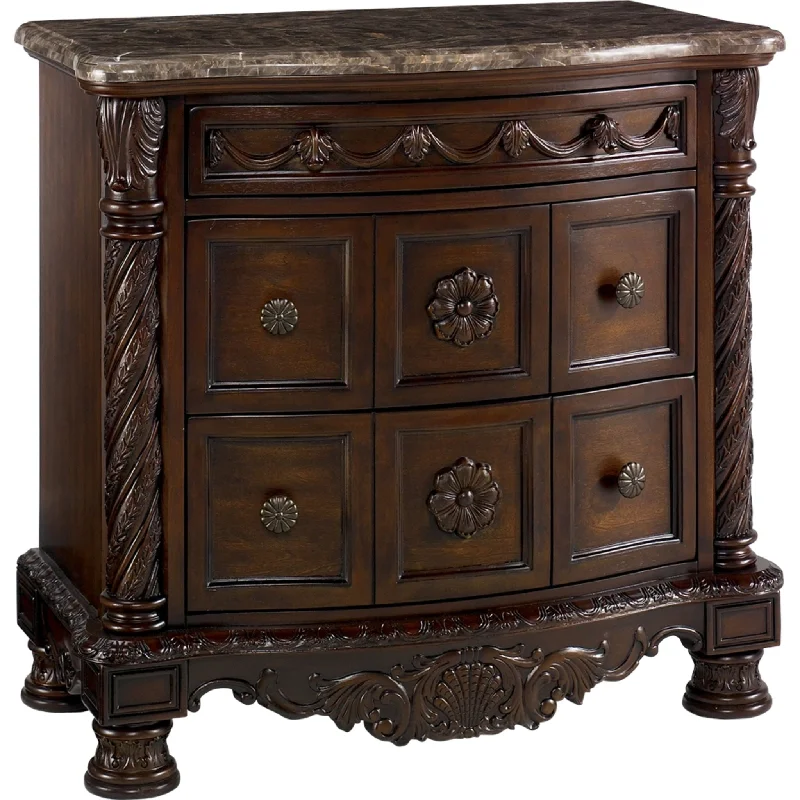 North Shore Nightstand - Dark Brown