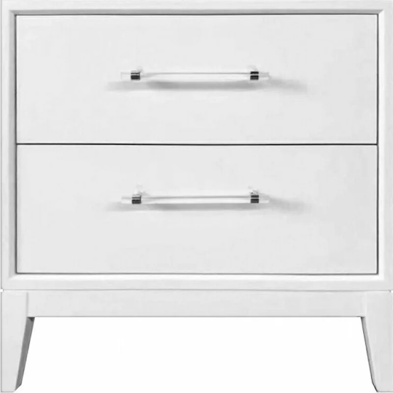 Pella Nightstand - White