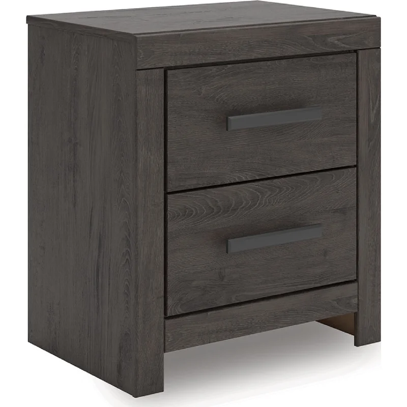 Prendonea Nightstand - Charcoal