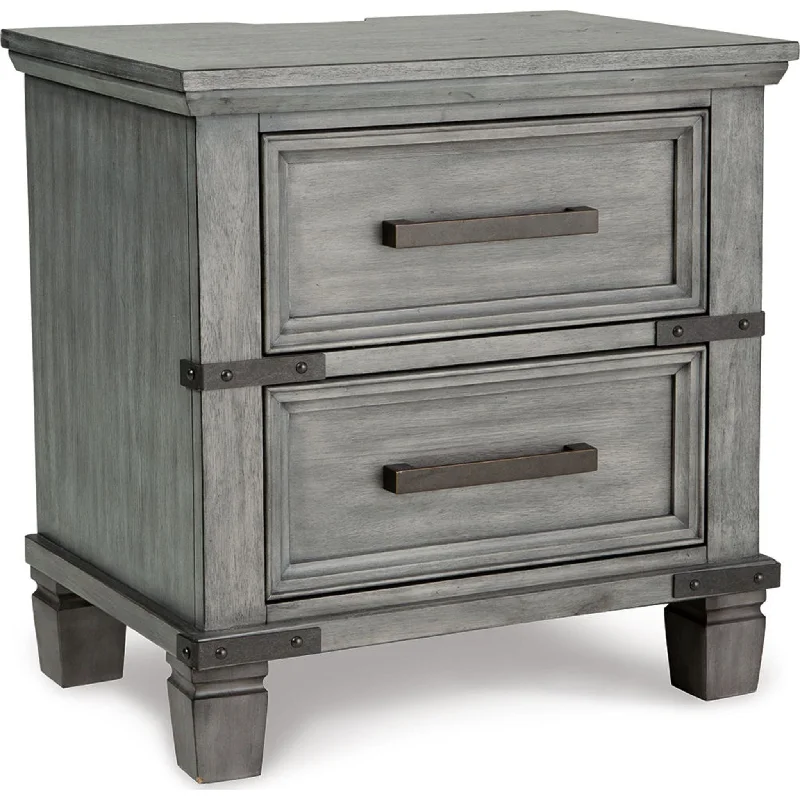 Russelyn Nightstand - Gray