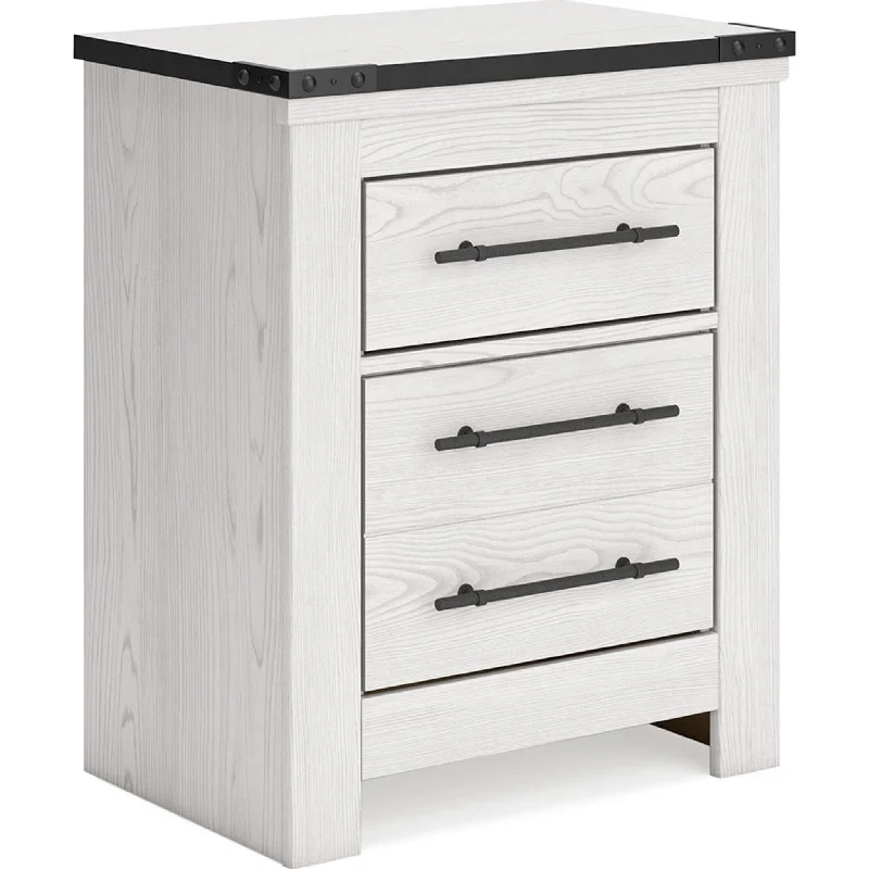 Schoenberg Nightstand - White