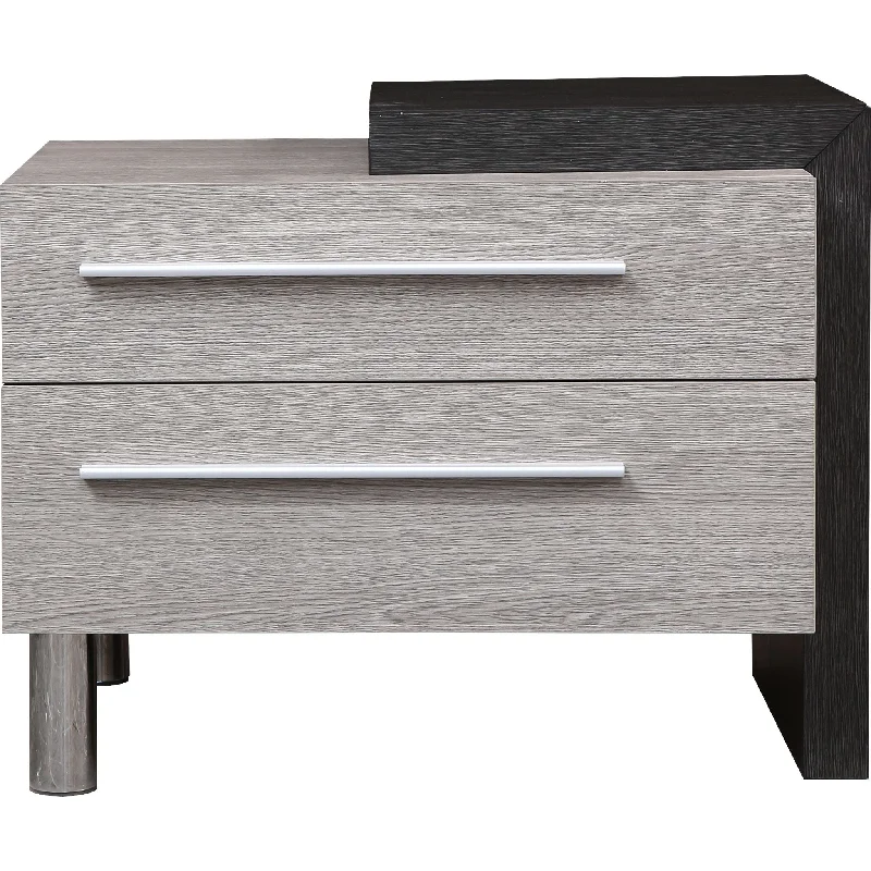 Silverado Right Nightstand - Grey