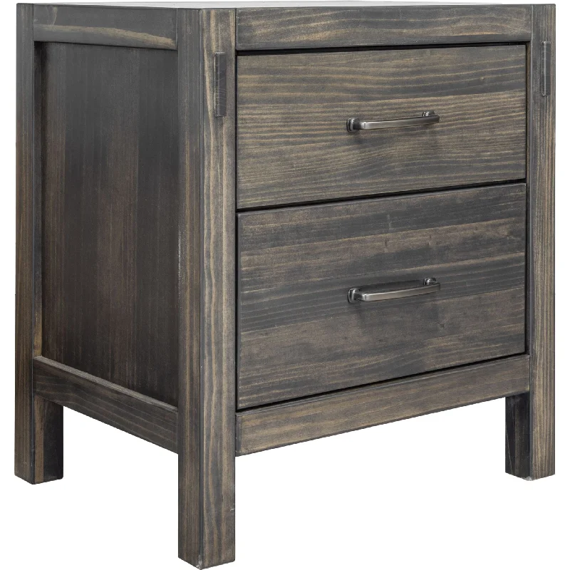 Stella Nightstand - Charcoal