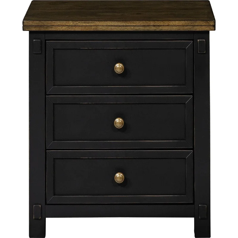 Stormy Ridge Nightstand - Chicory/Slate Black