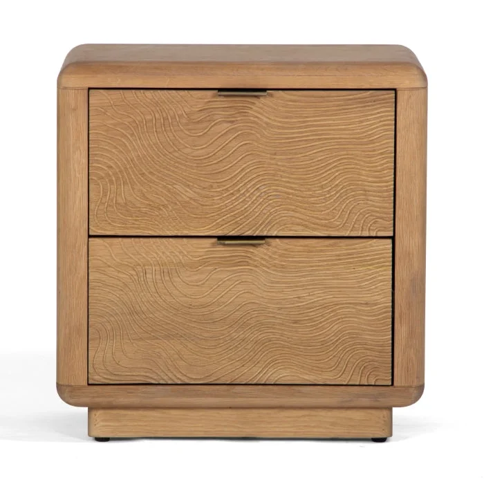 Textured Nightstand