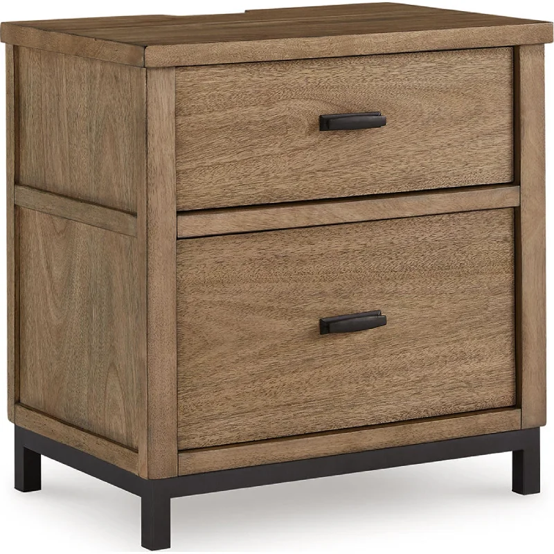 Tomtyn Nightstand - Light Brown