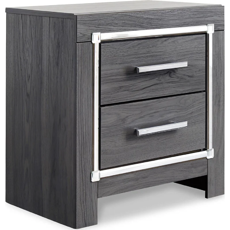 Lodanna Nightstand - Gray