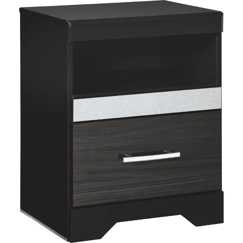 Starberry Nightstand - Black