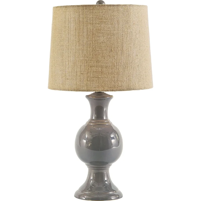 Magdalia Table Lamp - Gray 24.75"