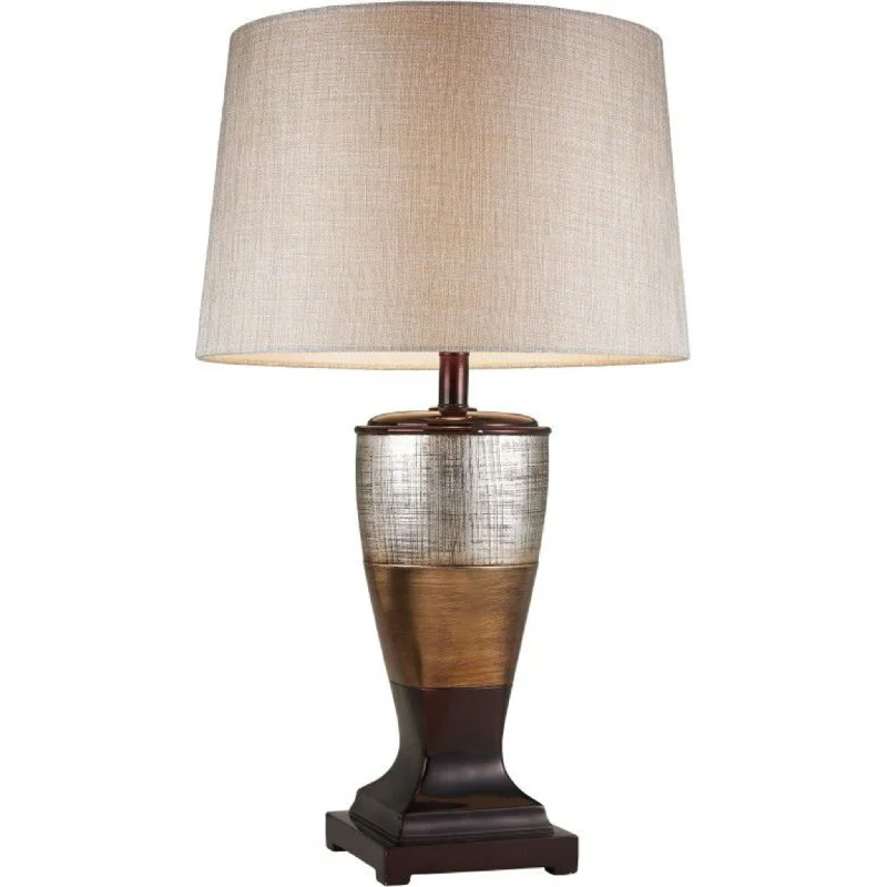 Naomi Table Lamp - Brown 30.00"