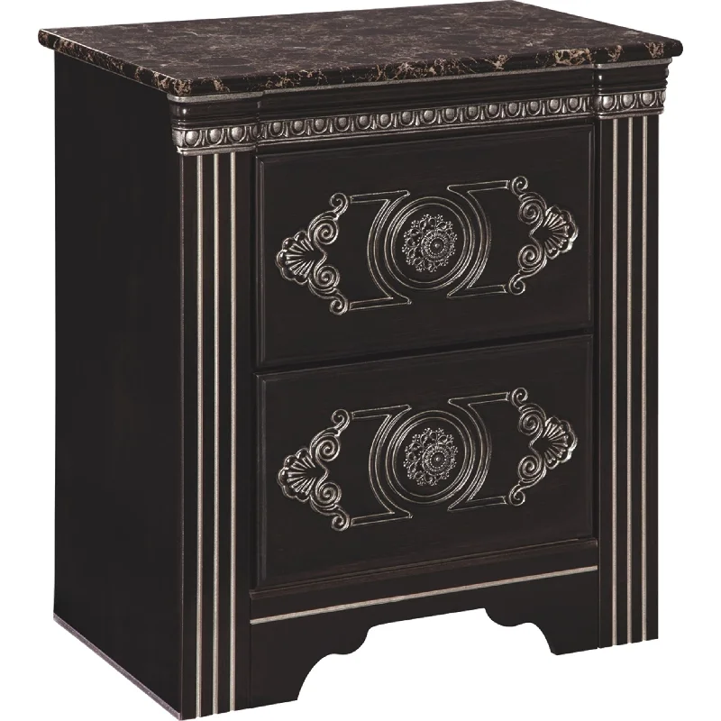 Necessities Nightstand - Dark Brown