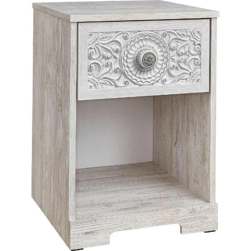 Paxberry Nightstand - Whitewash