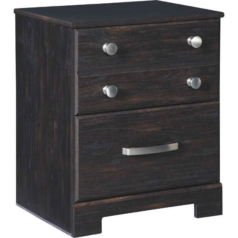 Reylow Nightstand - Dark Brown