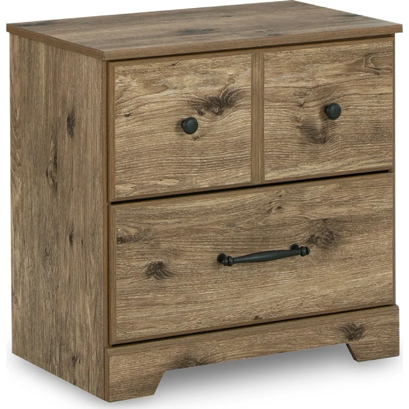 Shurlee Nightstand - Light Brown