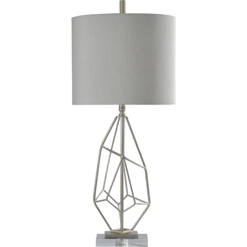 Silver Leaf Table Lamp 37.00"