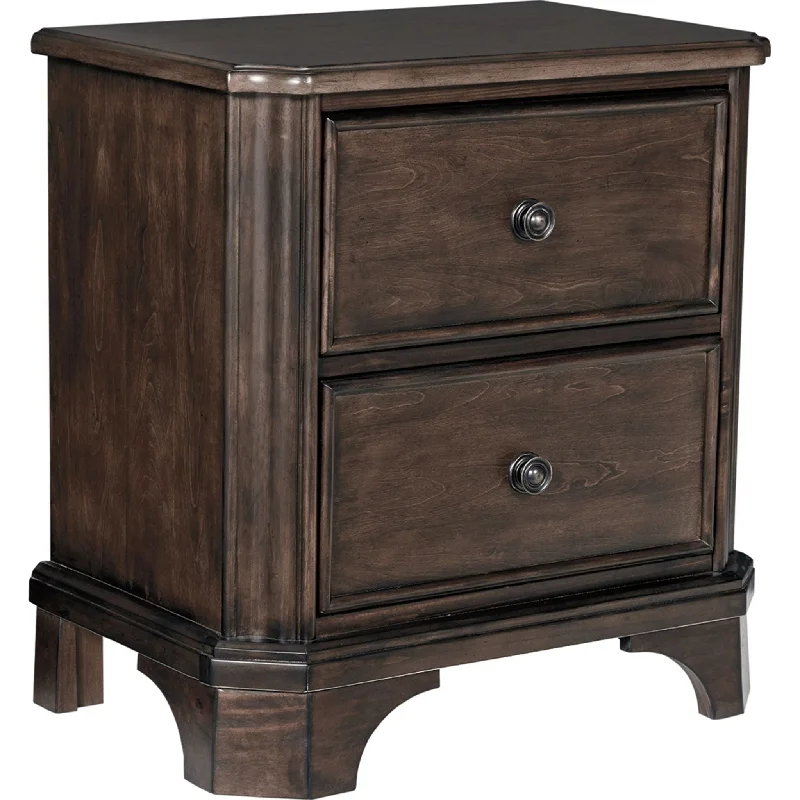 Summit Avenue Nightstand - Reddish Brown