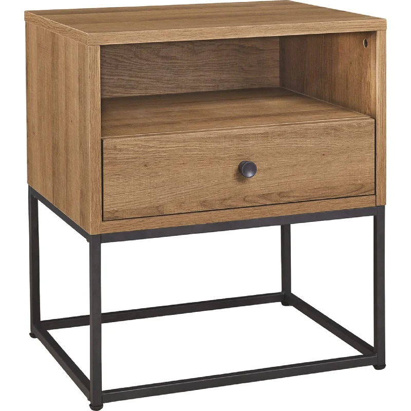 Thadamere Nightstand - Light Brown